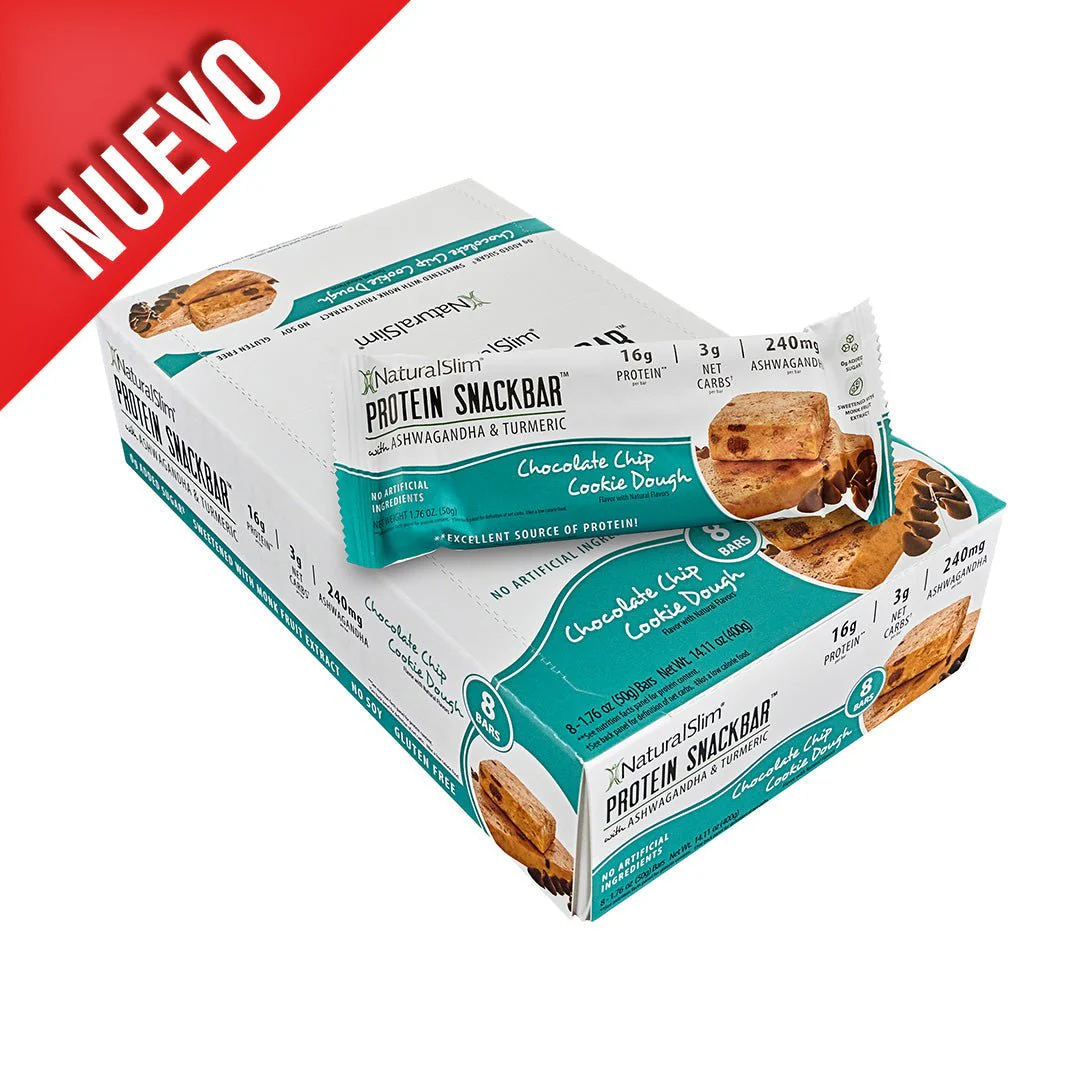 Barras de proteína tipo snack de NaturalSlim®